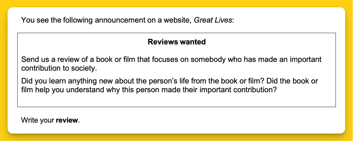 how to write a book review c1