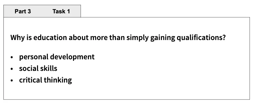 C2 Proficiency Speaking Part 3 Prompt Card