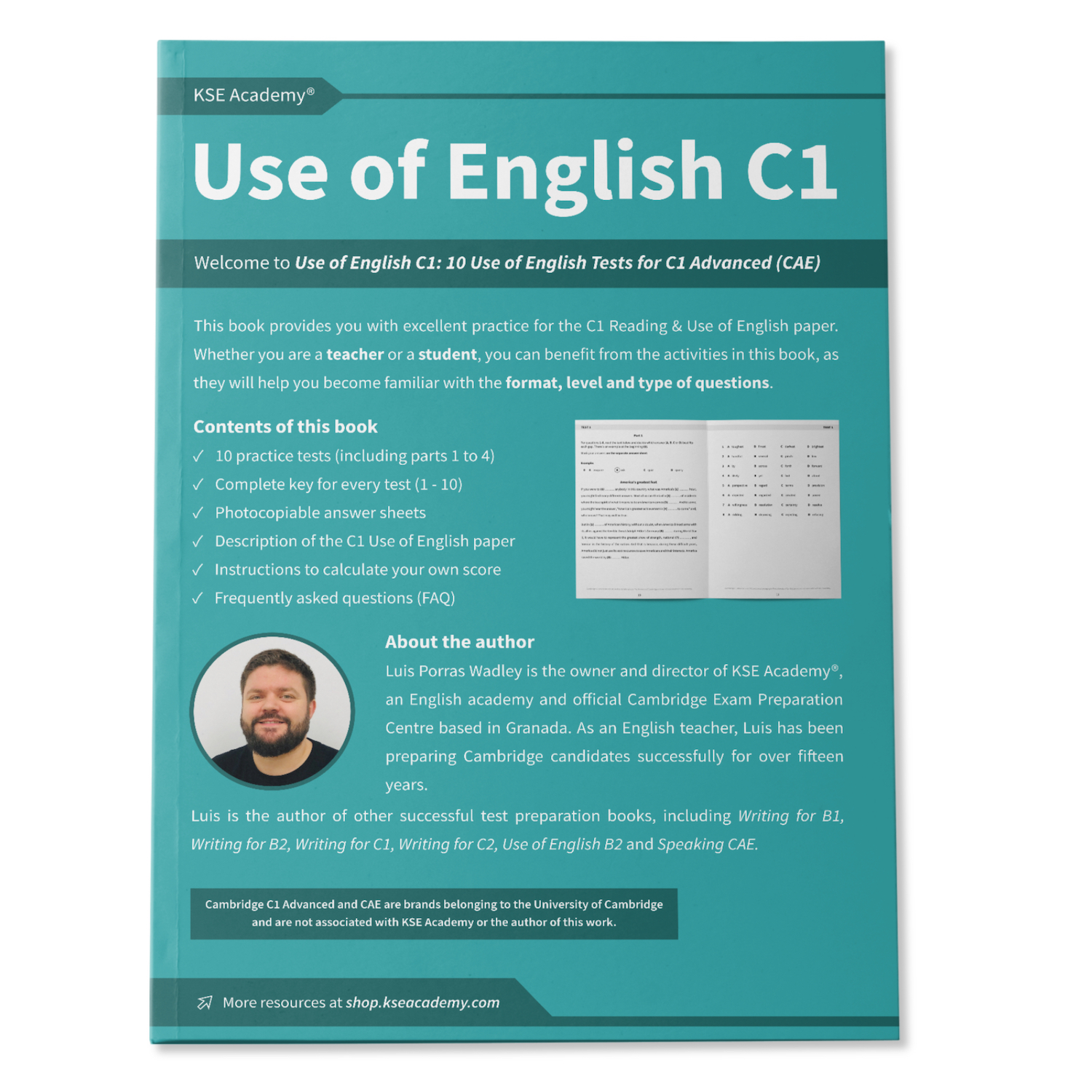 Use of English C1: 10 Practice Tests for C1 Advanced (Vol. 2)